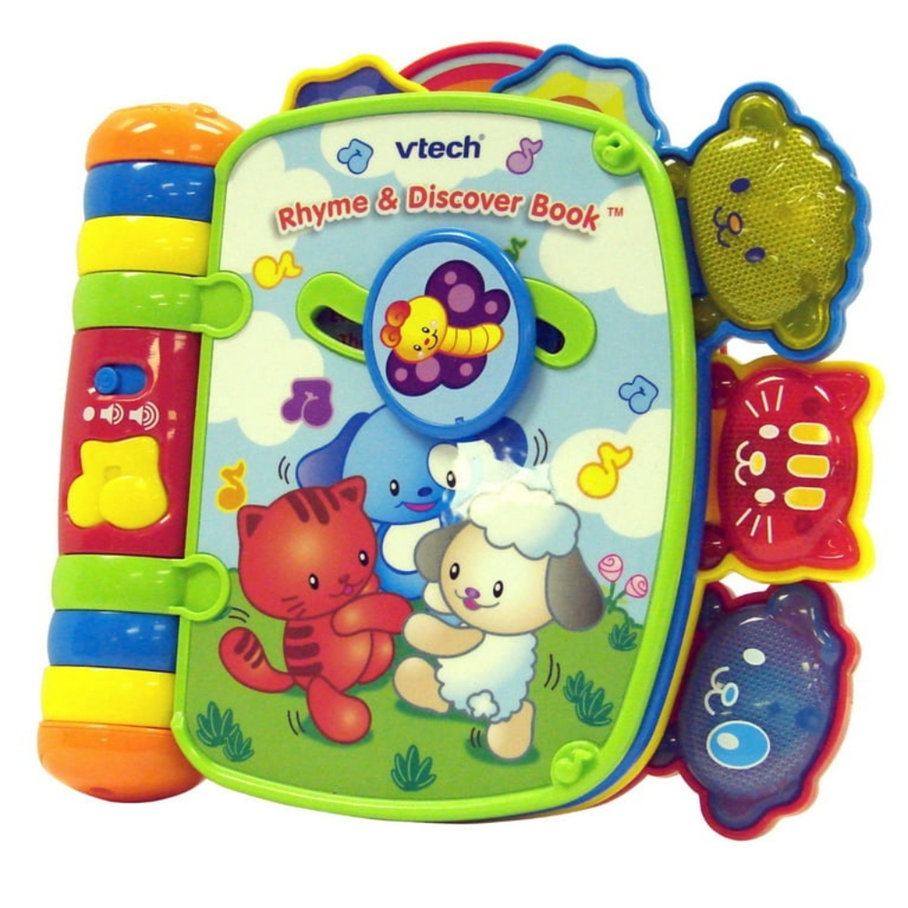 VTech Rhyme and Discover Book, 7 popular nursery rhymes and 20 different songs